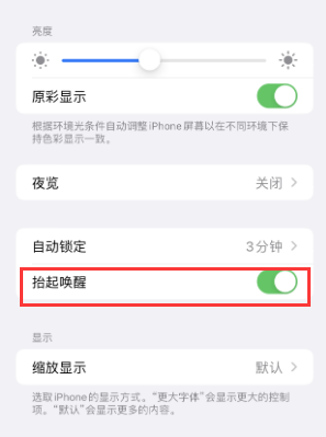 景宁苹果授权维修站分享iPhone轻点无法唤醒怎么办