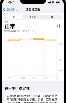 景宁iPhone手机维修如何在iPhone开启'步行稳定性通知'