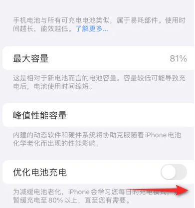 景宁苹果15维修分享iPhone15充电到80%就充不进电了怎么办 