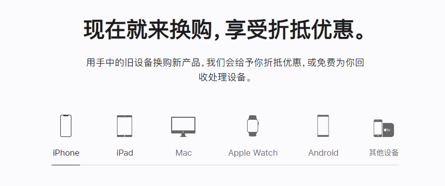 景宁苹果手机维修分享iPhone以旧换新的去处 