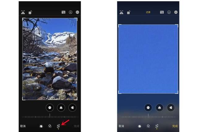 景宁苹果手机维修分享iPhone手机如何使用裁剪功能隐藏照片 