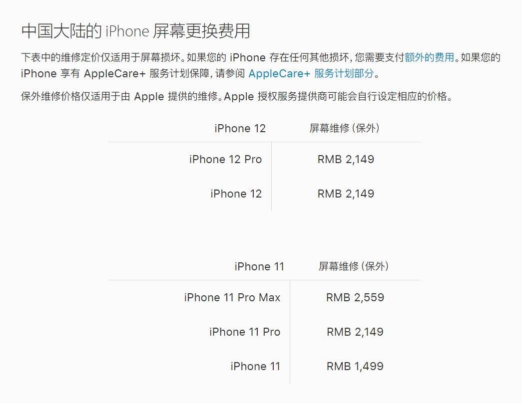 景宁苹果手机维修分享iPhone 12/12 Pro 更换屏幕多少钱 